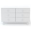 Merlin 6 Drawer Dresser White - Oeuf NYC